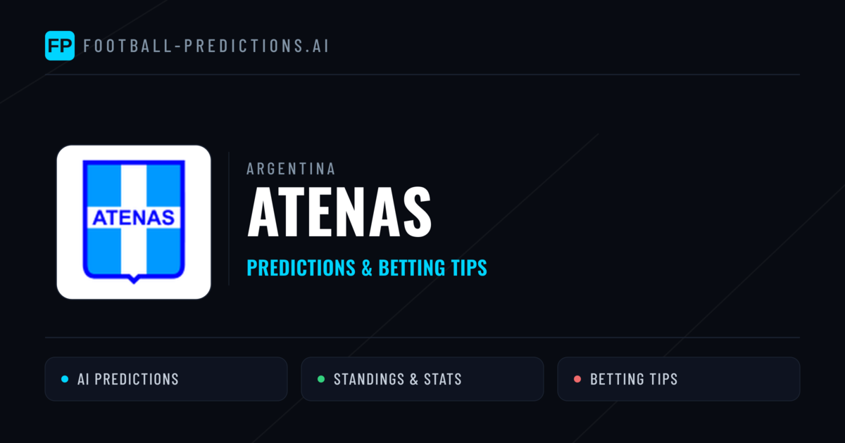 Atenas Predictions & Stats