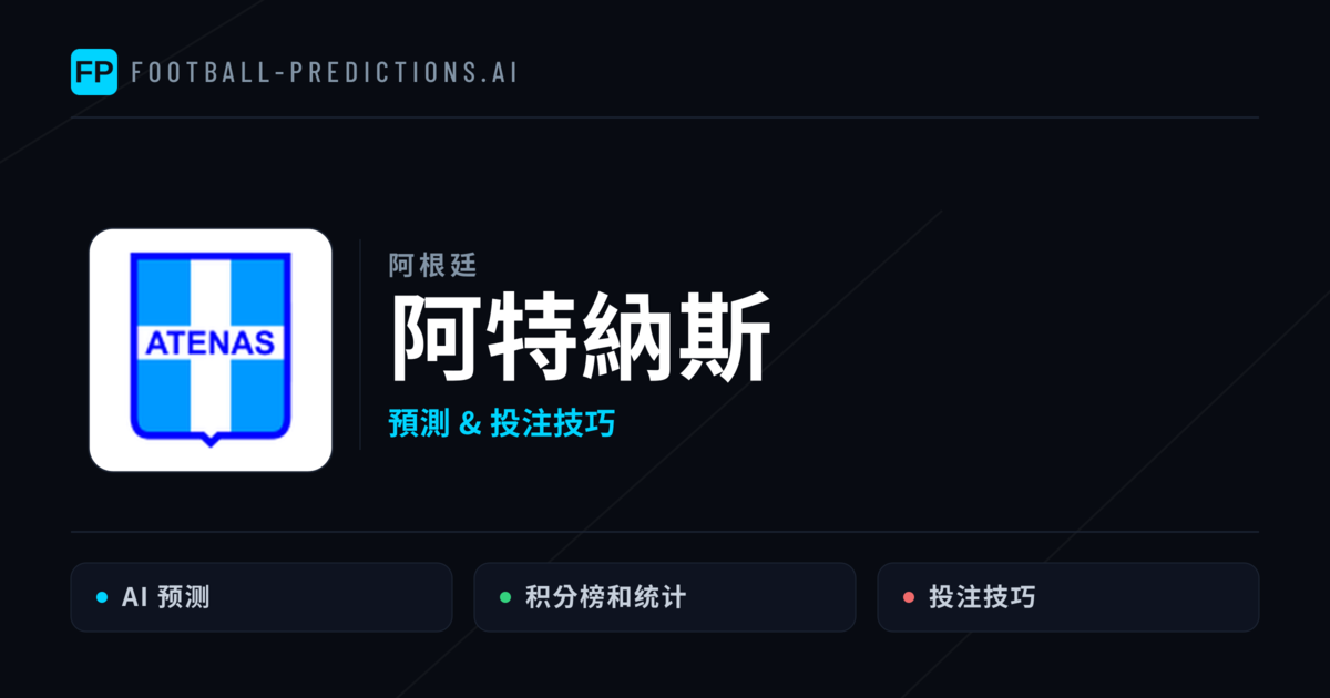 阿特納斯 運彩分析｜足球預測與數據