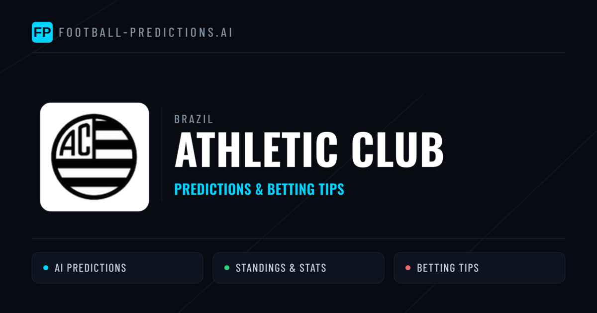 Athletic Club Predictions & Stats