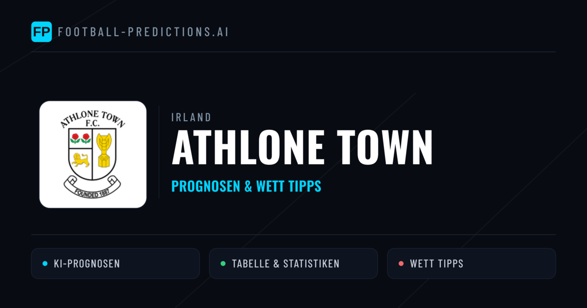 Athlone Town Prognosen & Statistiken