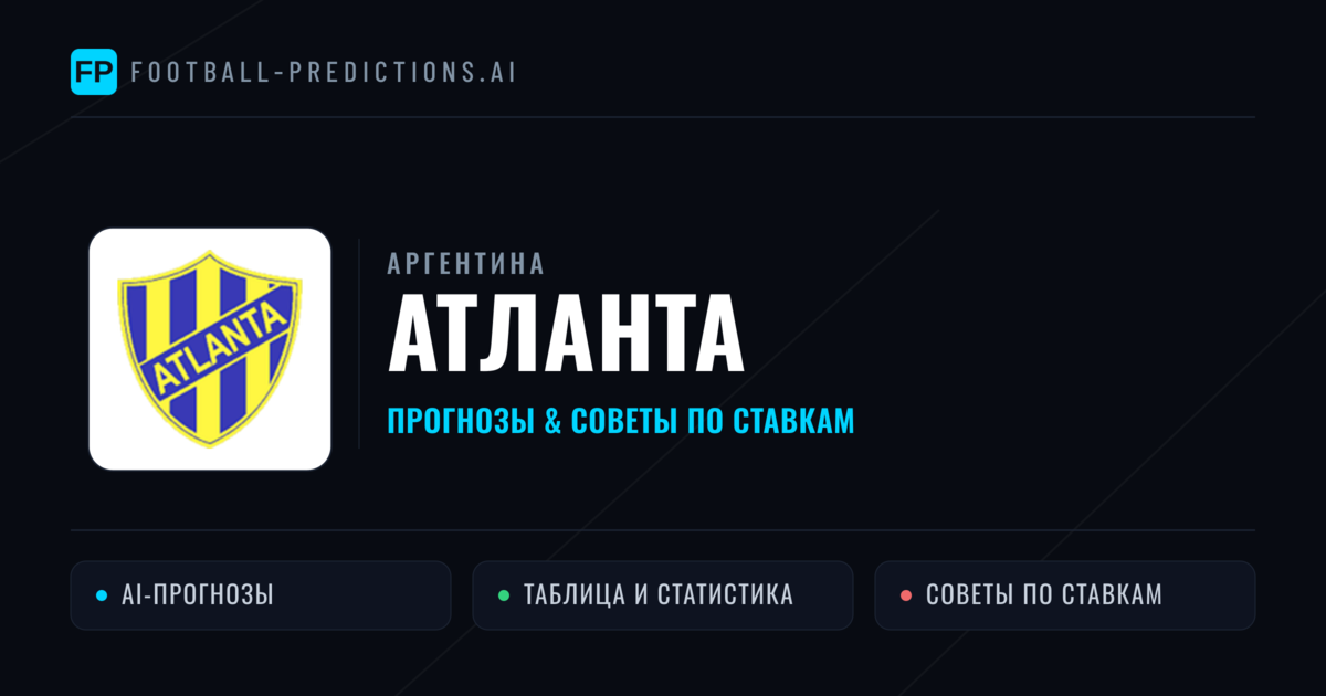 Атланта прогнозы и статистика