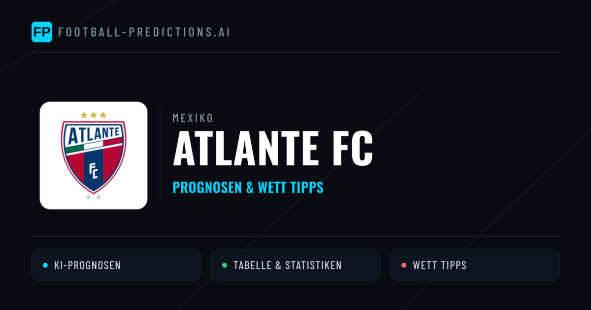 Atlante FC Prognosen & Statistiken