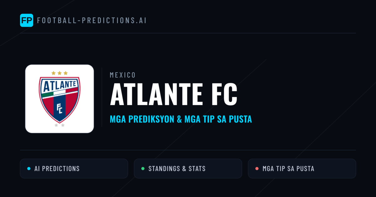 Atlante FC Predictions & Stats