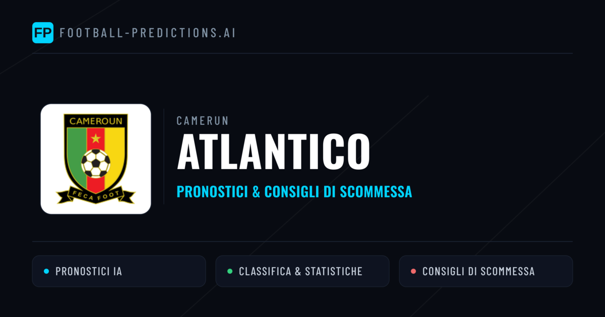 Pronostici e Statistiche Atlantico