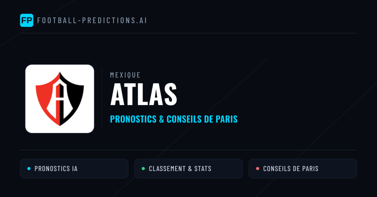 Atlas Pronostics & Statistiques
