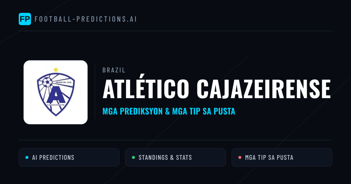 Atlético Cajazeirense Predictions & Stats