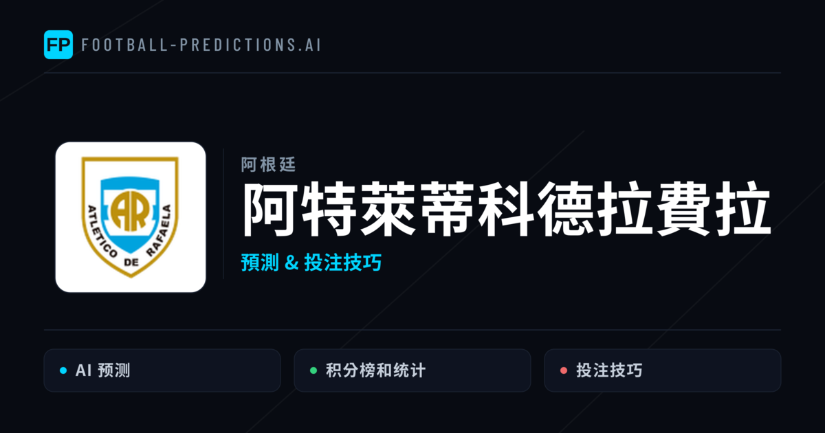 阿特萊蒂科德拉費拉 運彩分析｜足球預測與數據