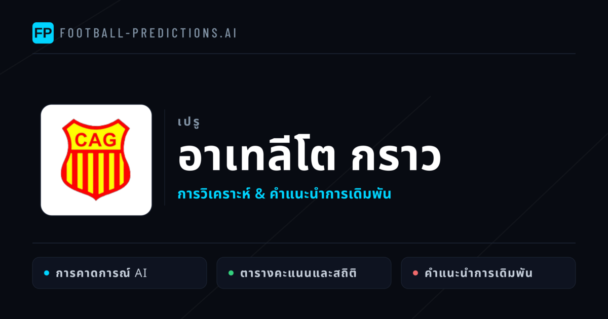 อาเทลีโต กราว การวิเคราะห์และสถิติ
