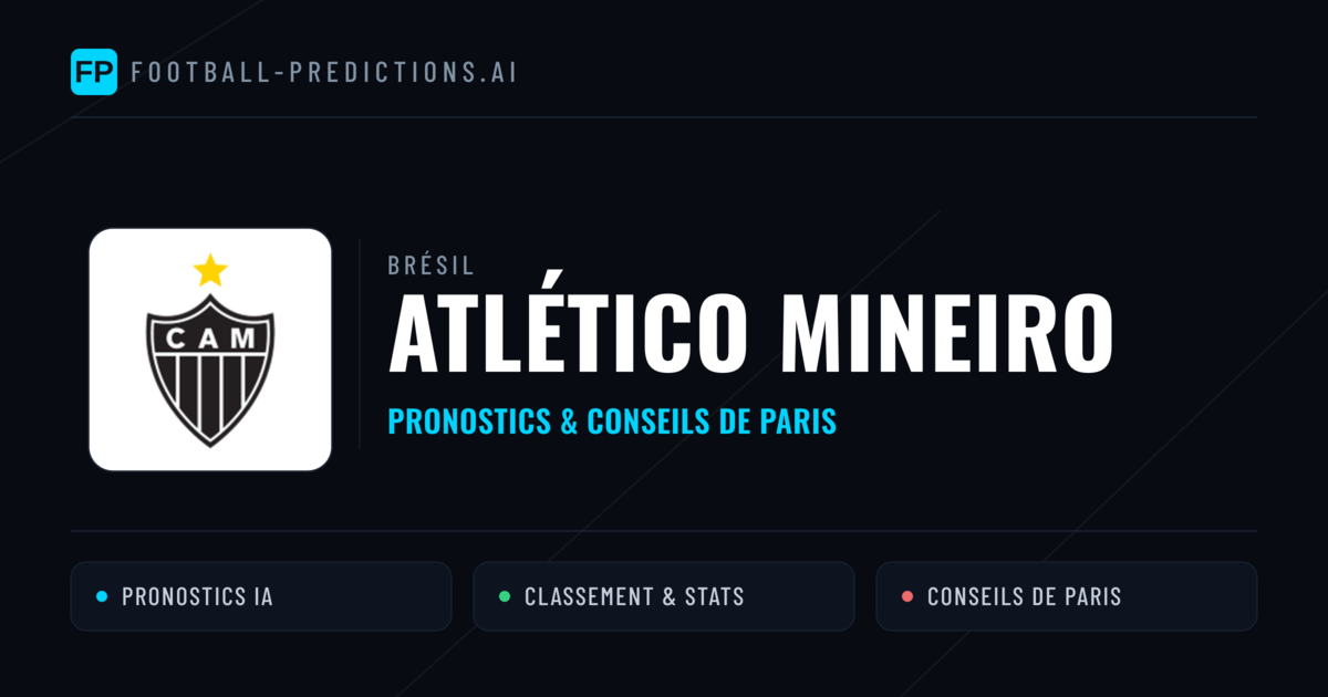 Atlético Mineiro Pronostics & Statistiques
