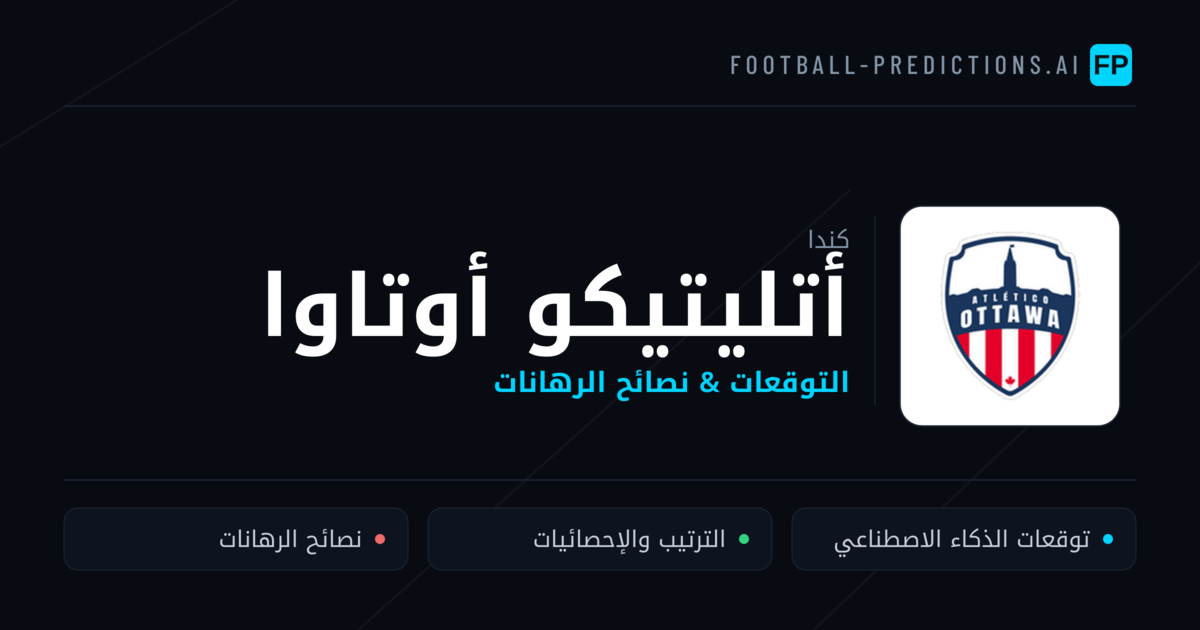 أتليتيكو أوتاوا توقعات واحصائيات