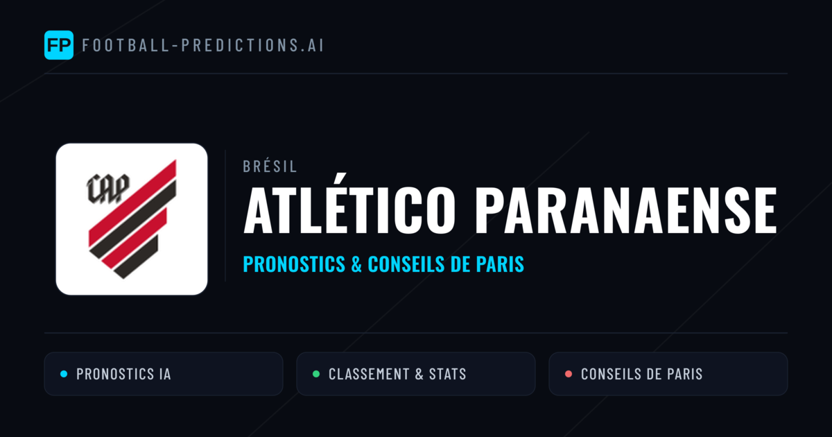 Atlético Paranaense Pronostics & Statistiques