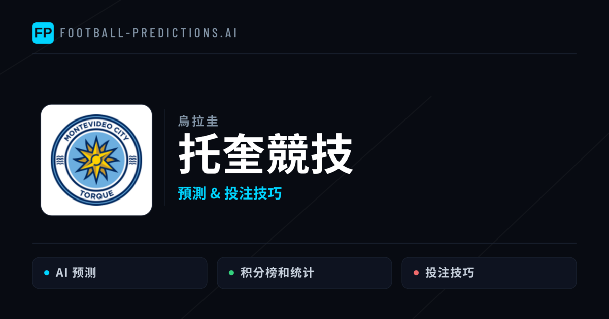 托奎競技 運彩分析｜足球預測與數據