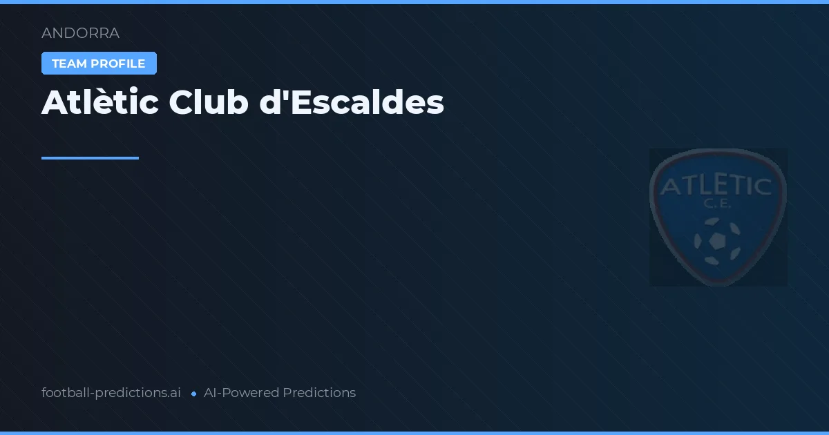 Atlètic Club d'Escaldes Predictions & Stats