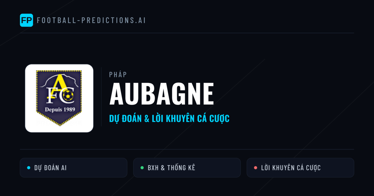 Aubagne Dự đoán & Thống kê