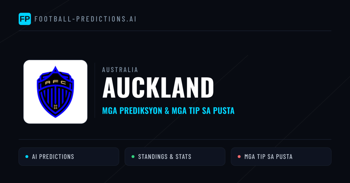 Auckland Predictions & Stats