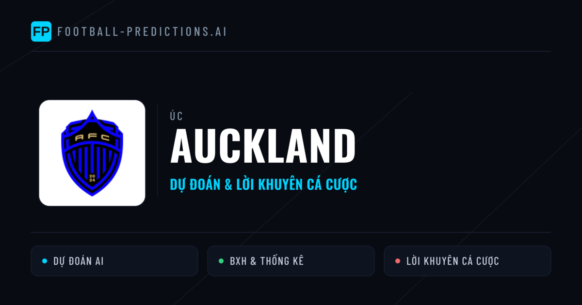 Auckland Dự đoán & Thống kê