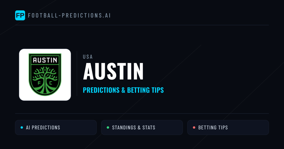 Austin Predictions & Stats