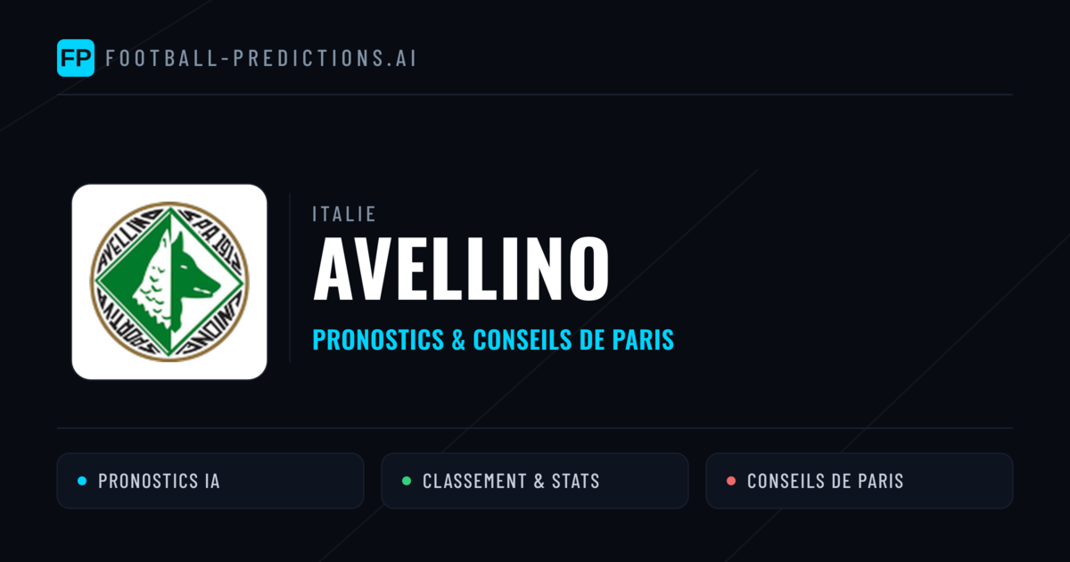 Avellino Pronostics & Statistiques