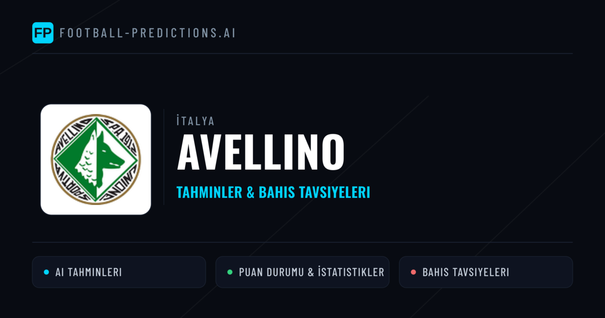 Avellino Tahminleri & İstatistikler