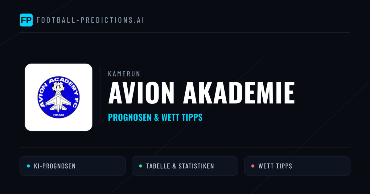 Avion Akademie Prognosen & Statistiken