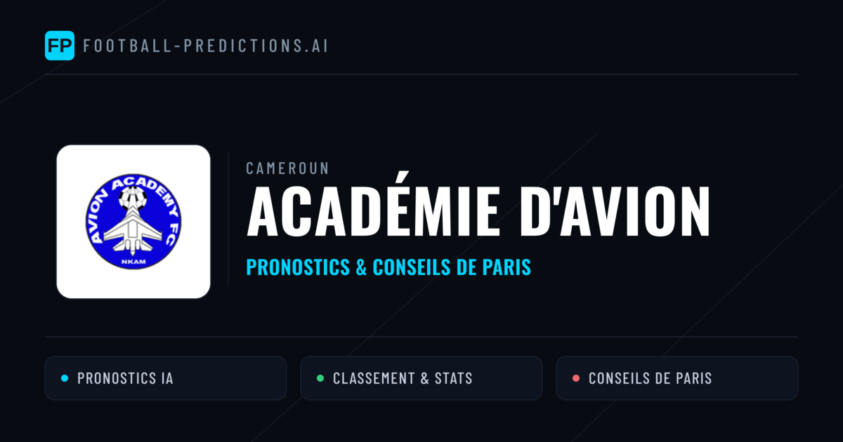 Académie d'Avion Pronostics & Statistiques