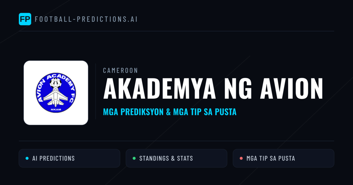 Akademya ng Avion Predictions & Stats