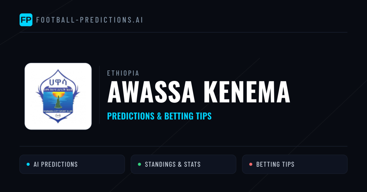 Awassa Kenema Predictions & Stats