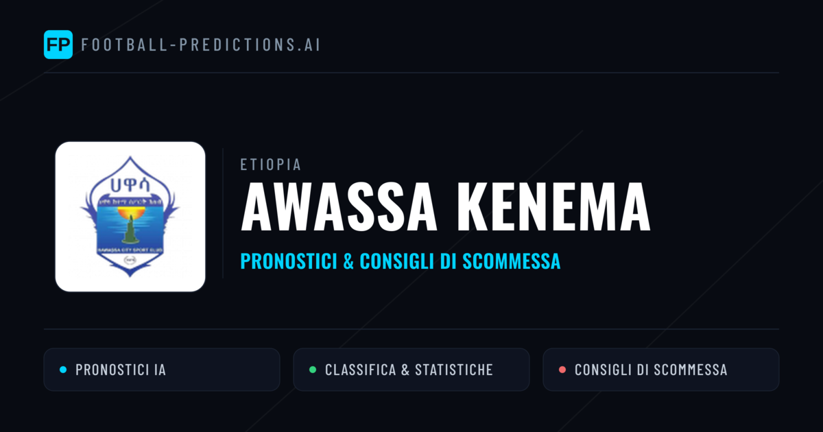 Pronostici e Statistiche Awassa Kenema