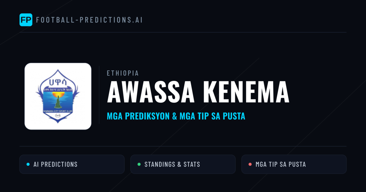 Awassa Kenema Predictions & Stats