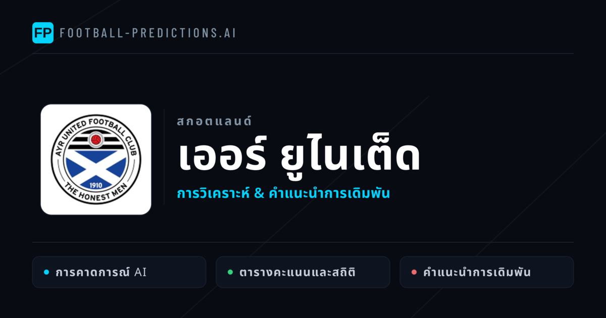 เออร์ ยูไนเต็ด การวิเคราะห์และสถิติ