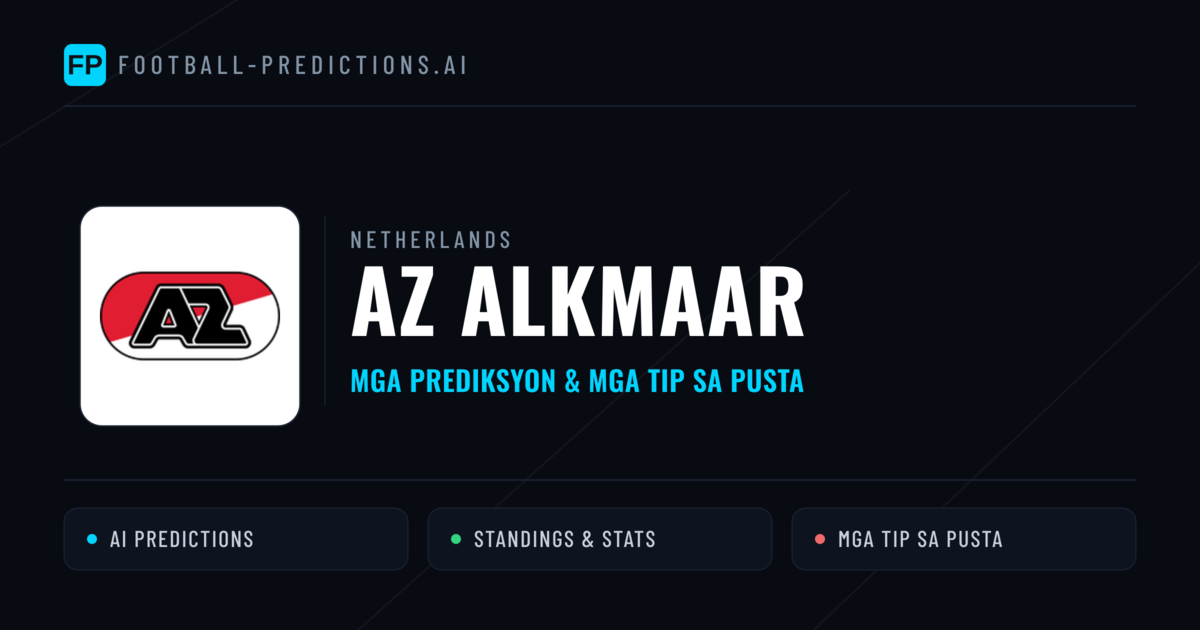 AZ Alkmaar Predictions & Stats
