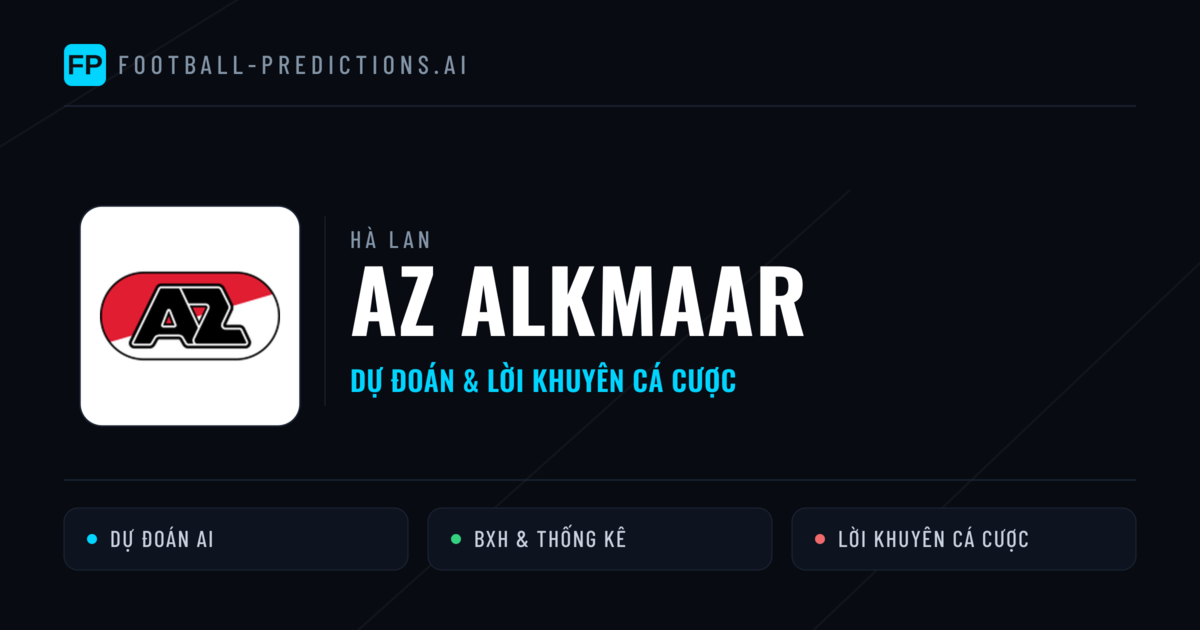 AZ Alkmaar Dự đoán & Thống kê