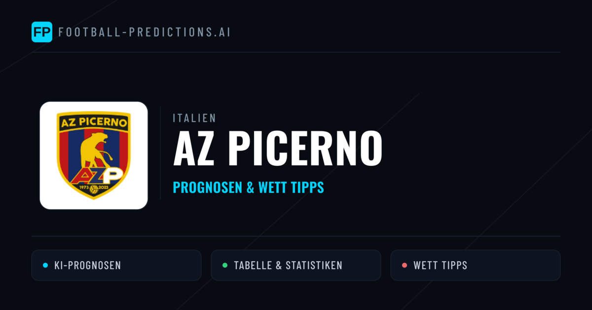 AZ Picerno Prognosen & Statistiken