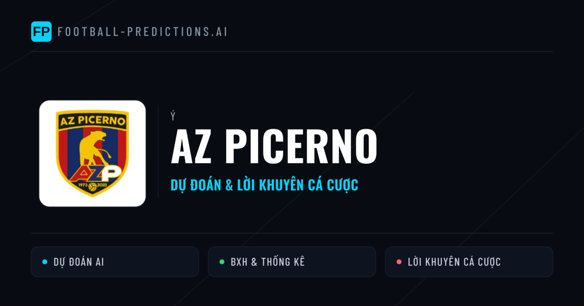 AZ Picerno Dự đoán & Thống kê