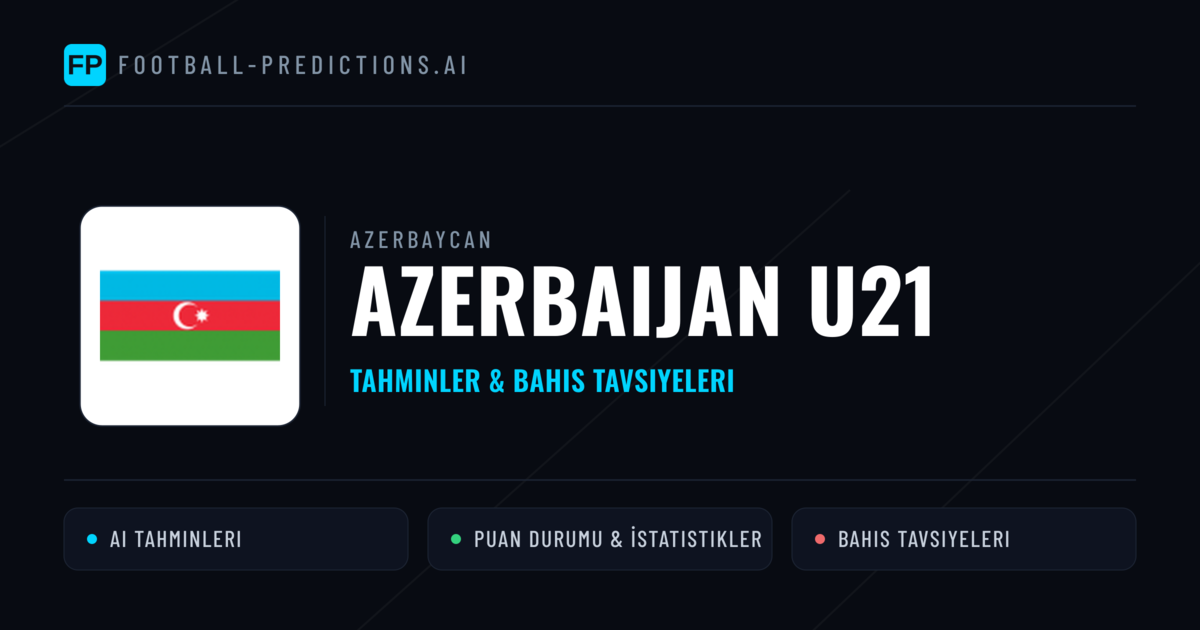 Azerbaijan U21 Tahminleri & İstatistikler