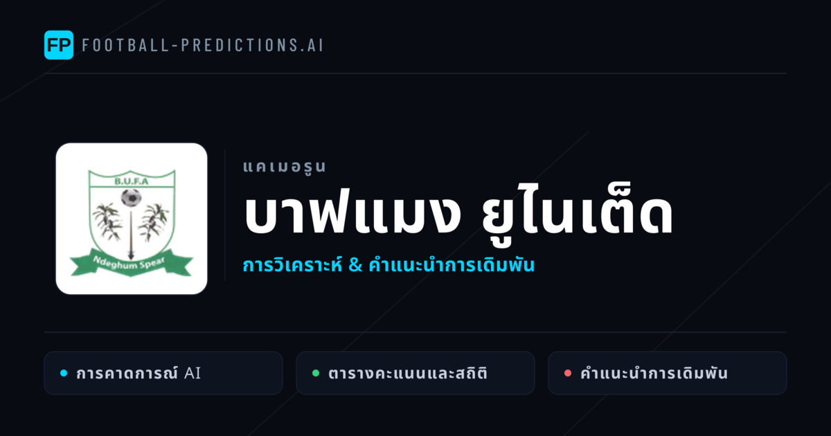 บาฟแมง ยูไนเต็ด การวิเคราะห์และสถิติ