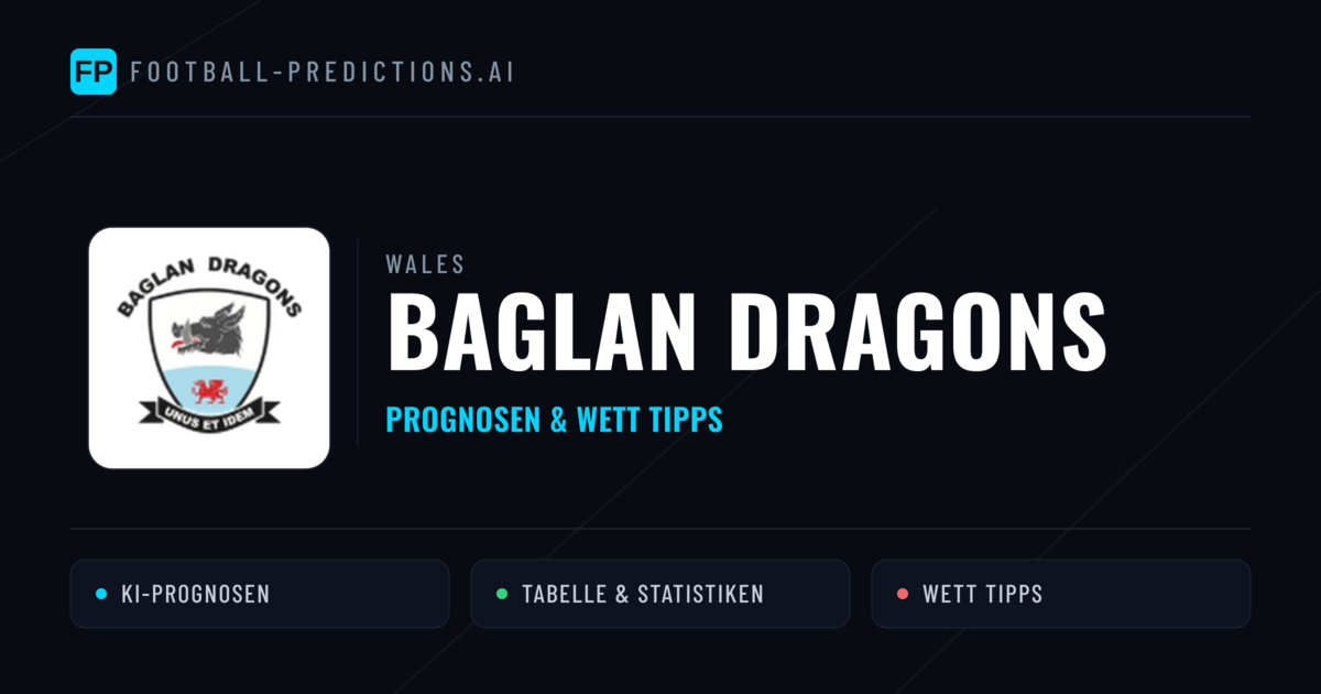 Baglan Dragons Prognosen & Statistiken