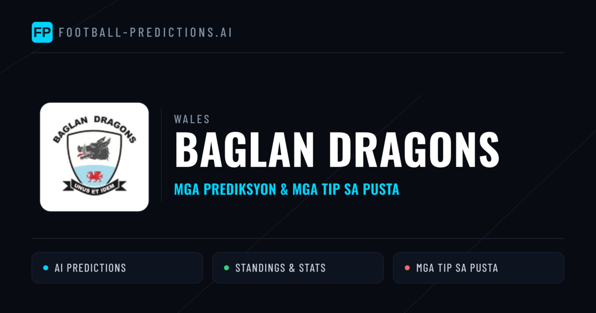 Baglan Dragons Predictions & Stats