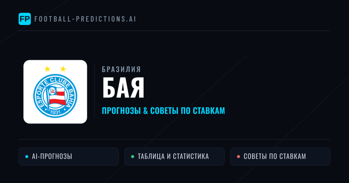 Бая прогнозы и статистика