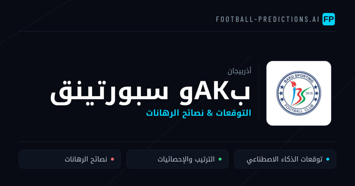 بакو سبورتينق توقعات واحصائيات