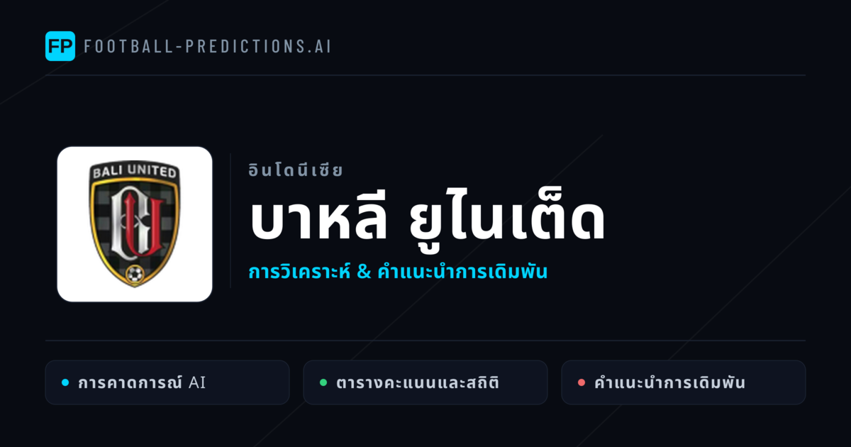 บาหลี ยูไนเต็ด การวิเคราะห์และสถิติ