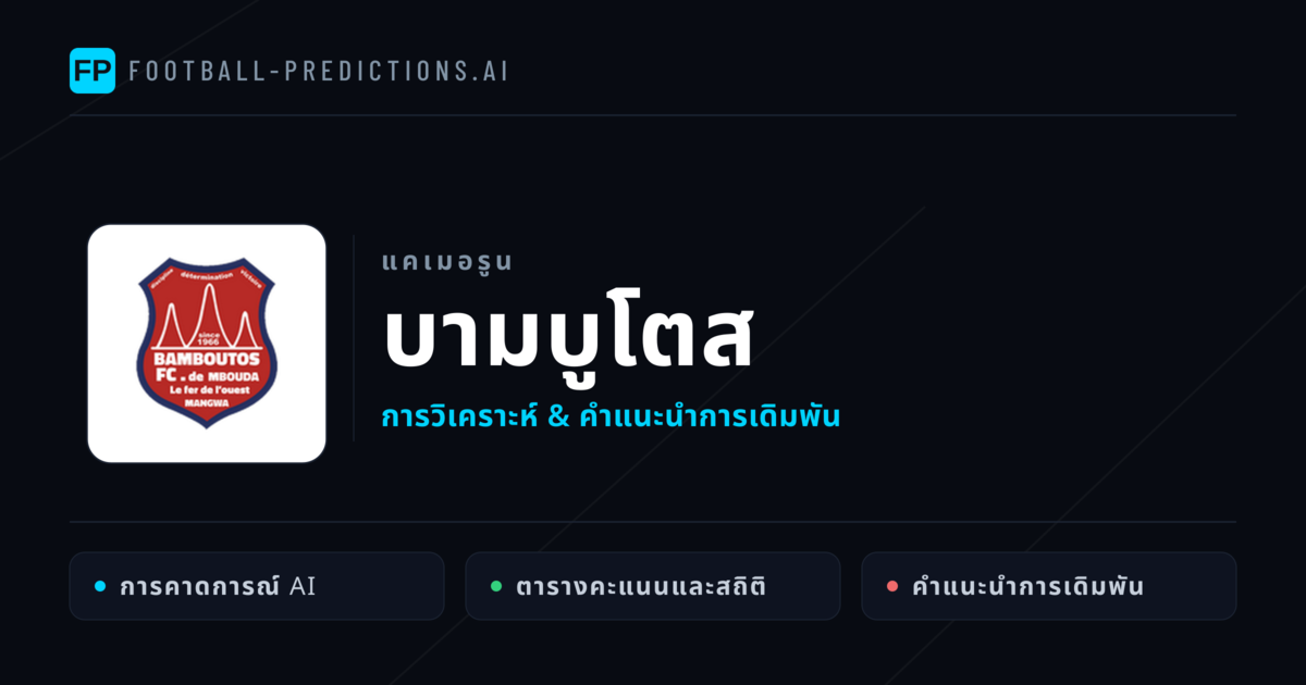 บามบูโตส การวิเคราะห์และสถิติ