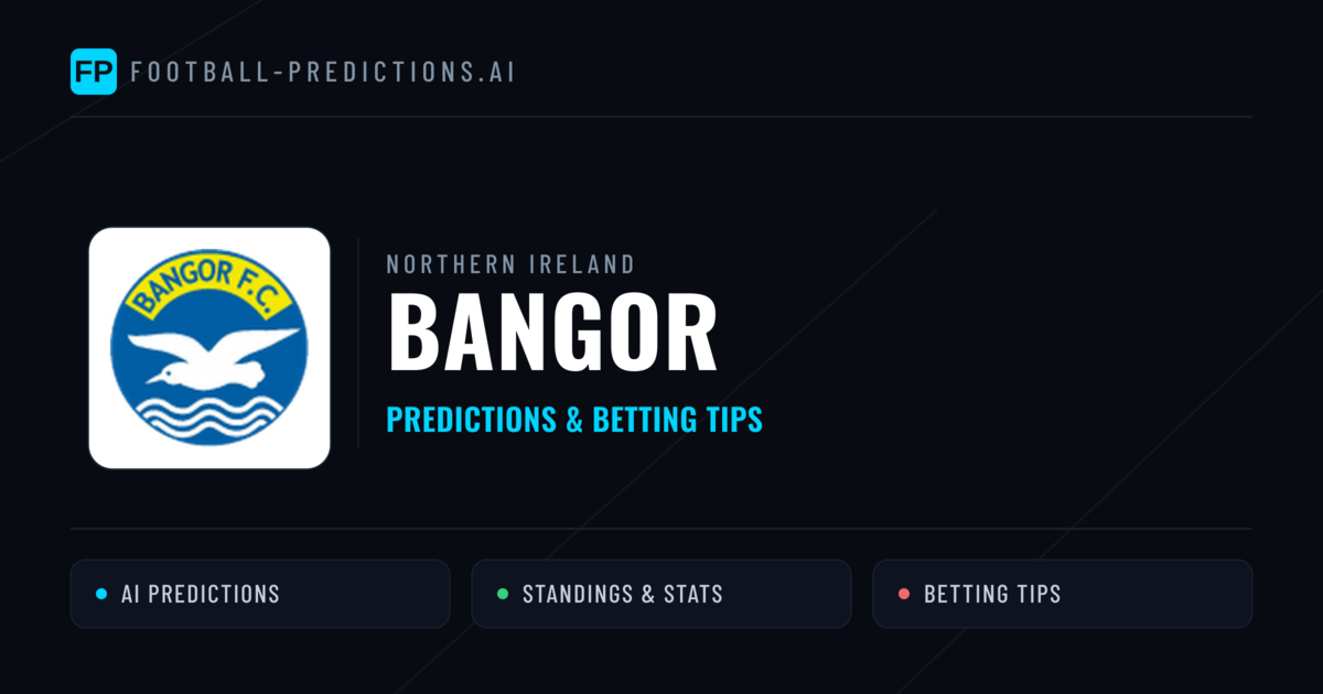 Bangor Predictions & Stats