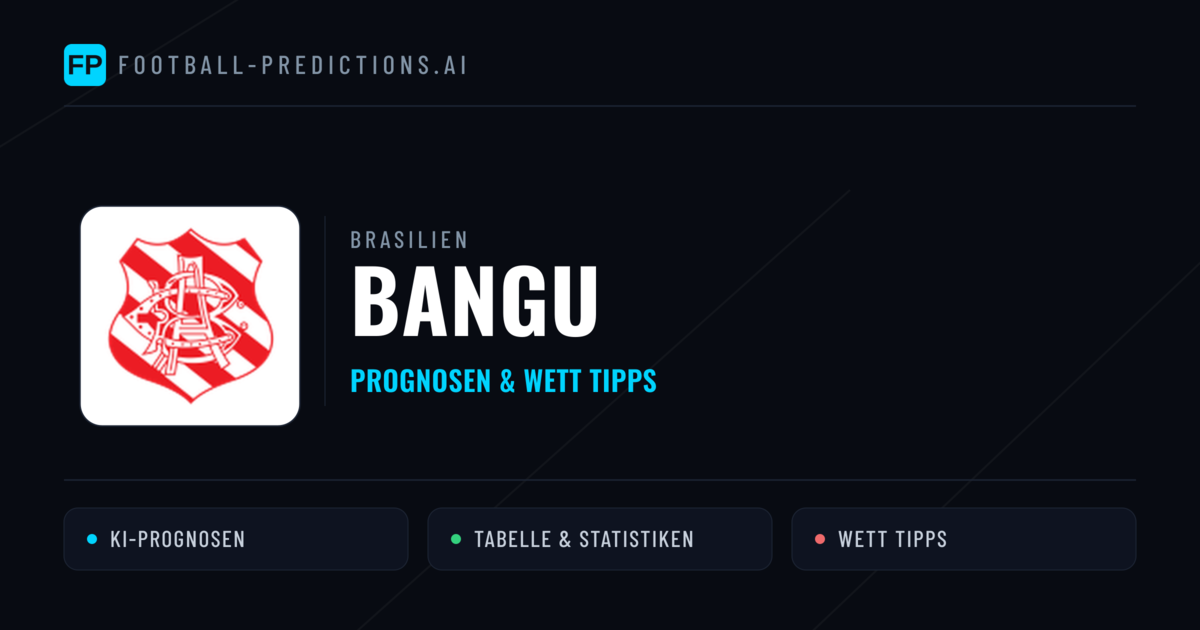 Bangu Prognosen & Statistiken