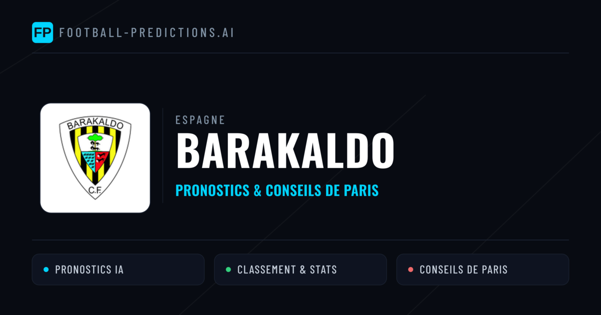 Barakaldo Pronostics & Statistiques