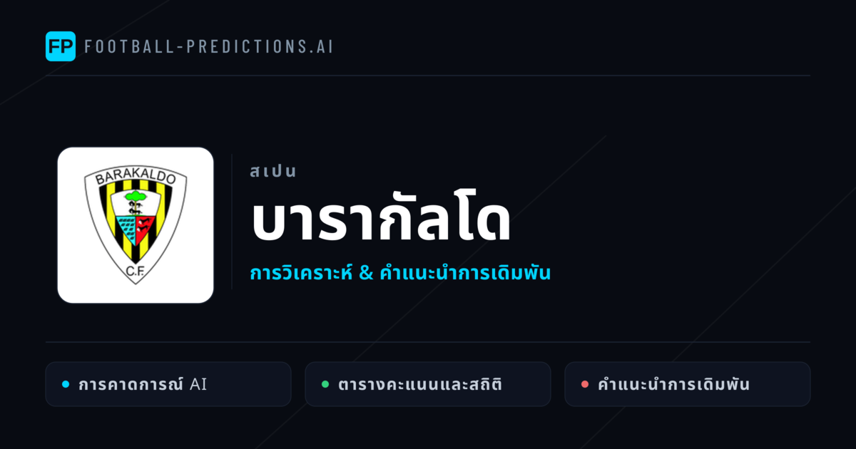 บารากัลโด การวิเคราะห์และสถิติ
