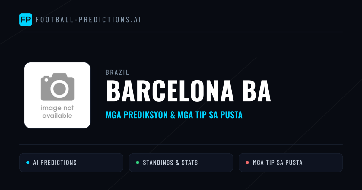 Barcelona BA Predictions & Stats