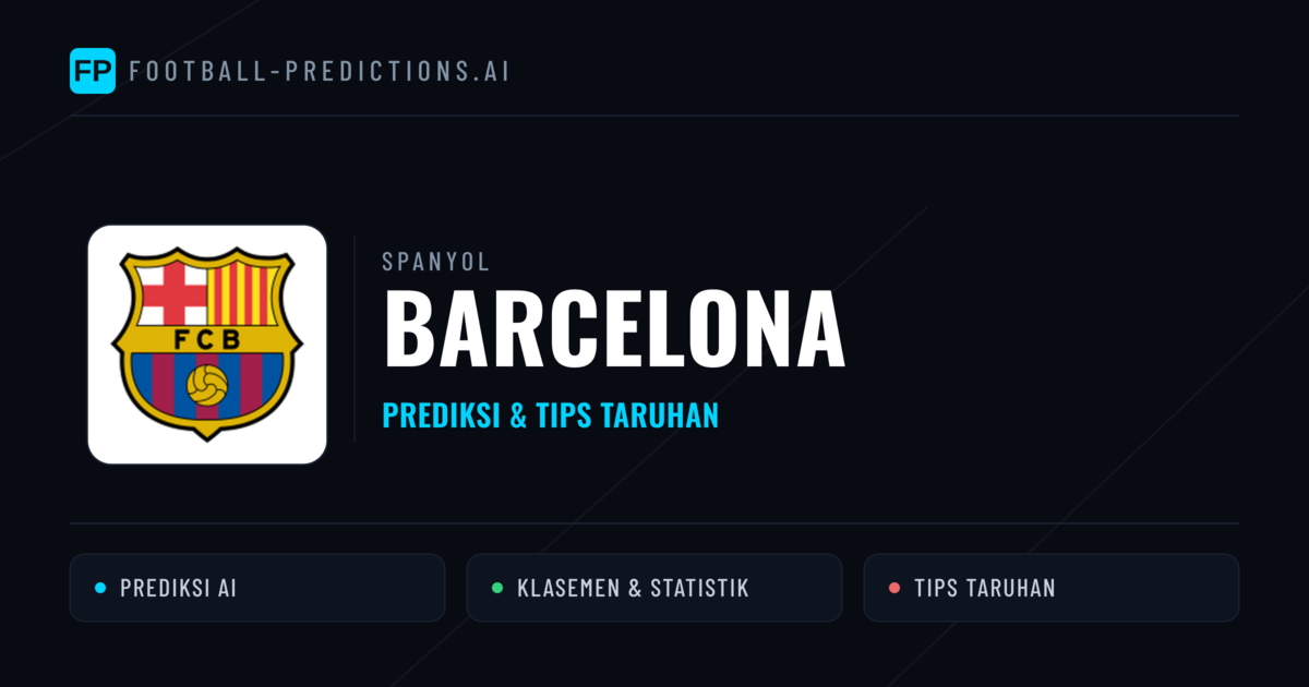 Barcelona Prediksi & Statistik Piala Dunia
