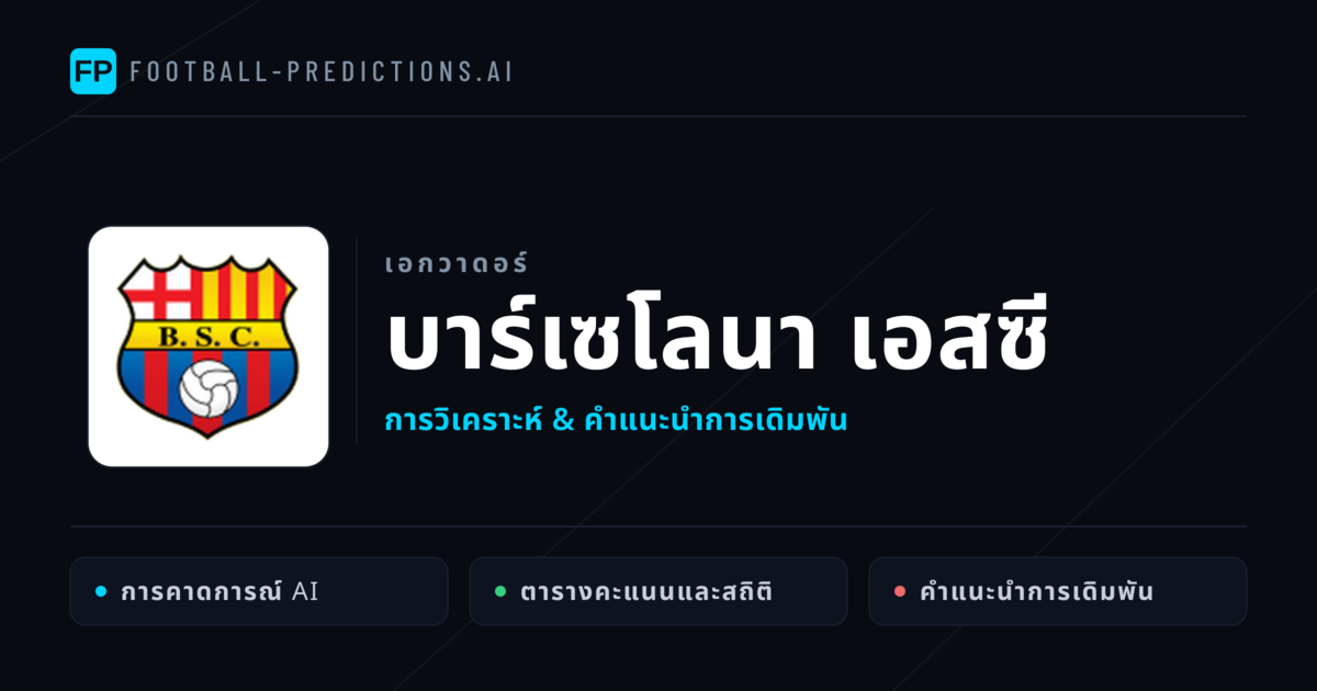 บาร์เซโลนา เอสซี การวิเคราะห์และสถิติ