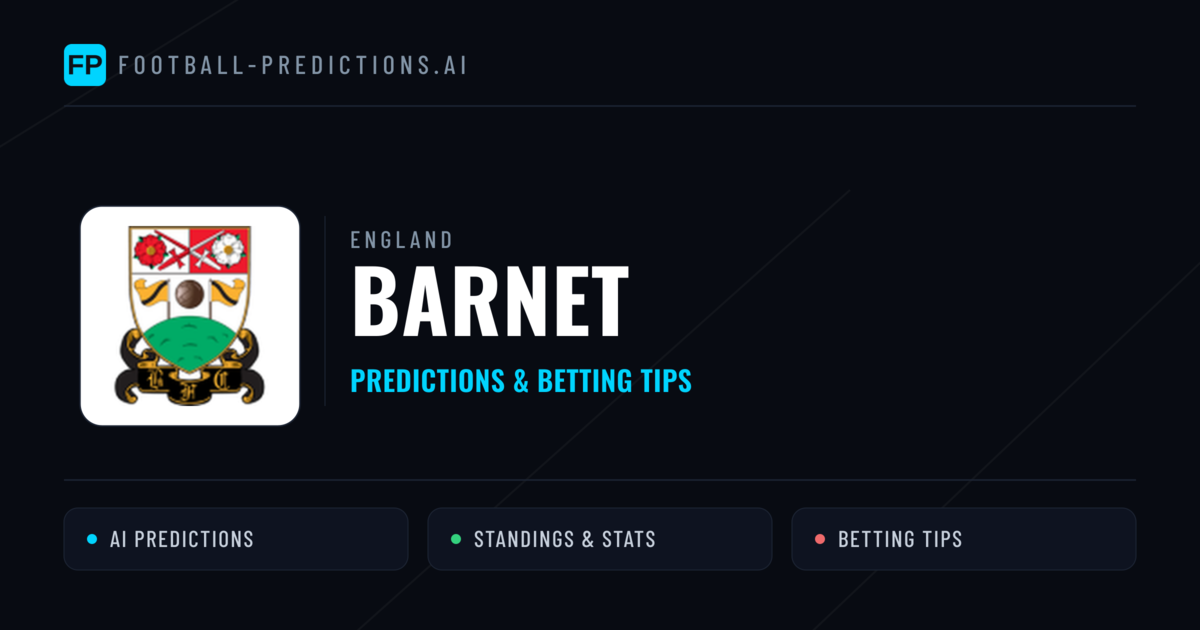 Barnet Predictions & Stats